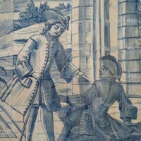 Azulejo, two men